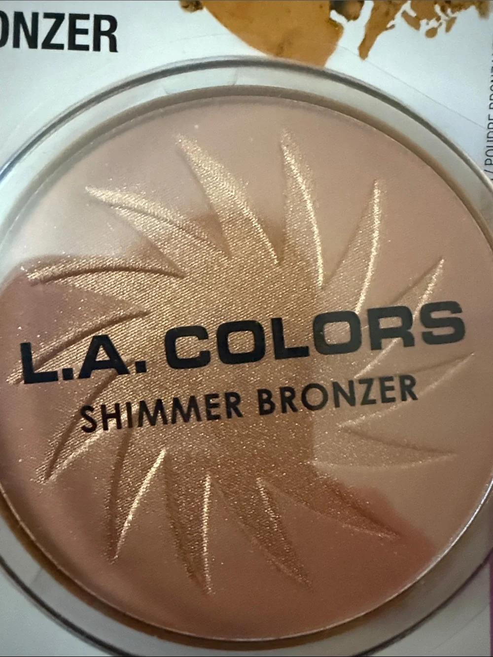 L.A. Colors Shimmer Bronzer - Sunkissed Glow (Champagne Bronze)